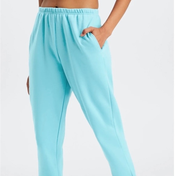 fabletics the go to sweat, pants, cozy fleece, new - Picture 3 of 11